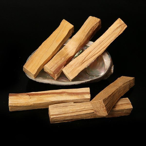 Справжні натуральні перуанські смужки священного дерева Palo Santo 3 шт для йоги, медитації, ароматерапії 30 г 0851 фото
