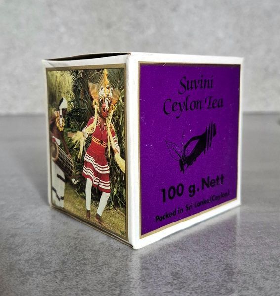 Коллекционный черный чай Suvini Ceylon tea 100 г, цейлонский чай Шри-Ланка 0915 фото