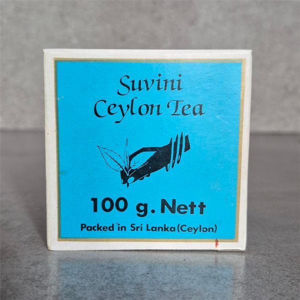 Коллекционный черный чай Suvini Ceylon tea 100 г, цейлонский чай Шри-Ланка 0915 фото